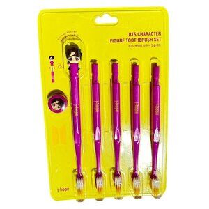BTS Character Figure Toothbrush Set - J-Hope